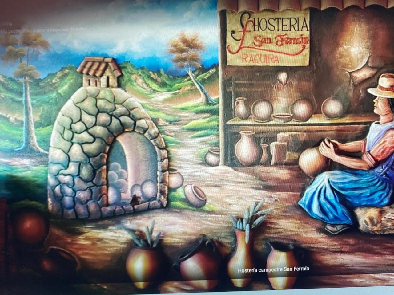 Hosteria Campestre San Fermin Ракира Экстерьер фото